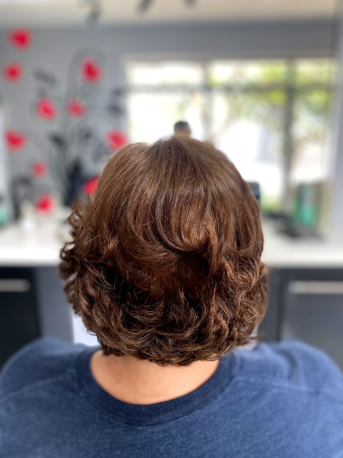 Corte e coloração Depois