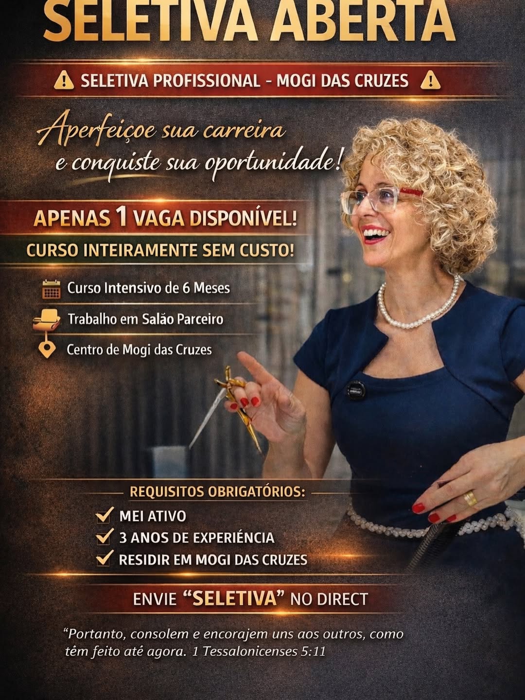 Seletiva Aberta - Curso Intensivo